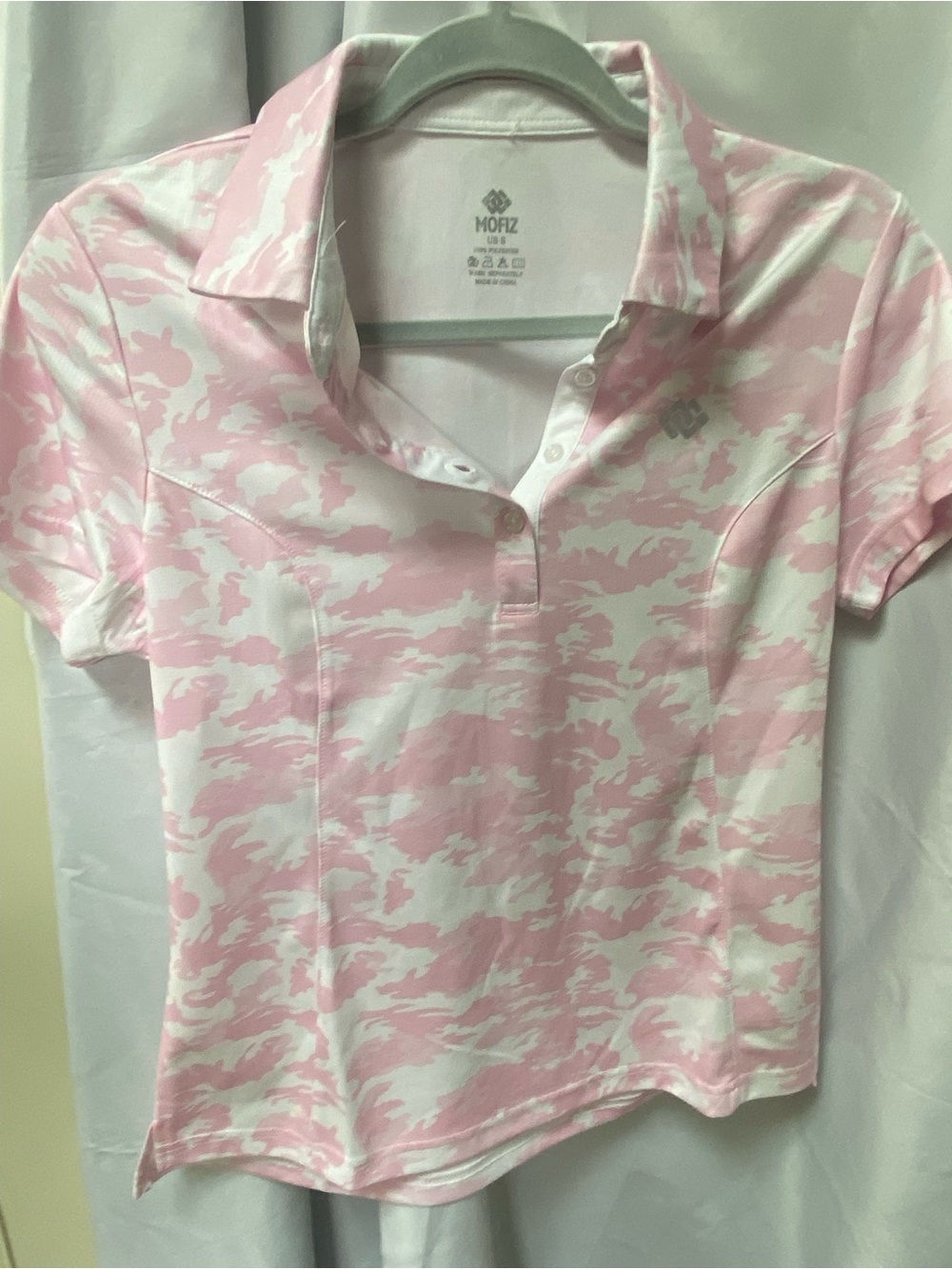 Womens Mofiz Golf Shirt. S
